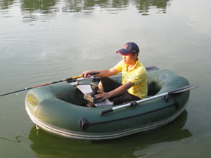 唐县钓鱼充气橡皮船